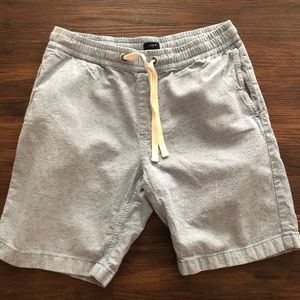 J. Crew Blue Stadium Shorts | 9” Inseam | Waist: M